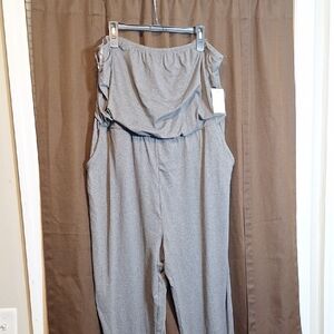 Vibe Gray Women's Jumpsuit 3x